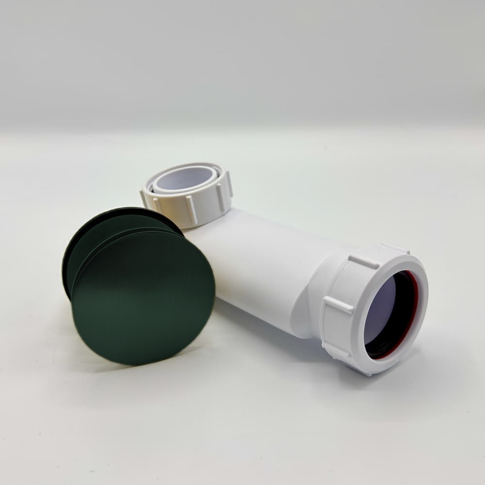 Push Down Waste No Overflow — Omnitone colour-matched