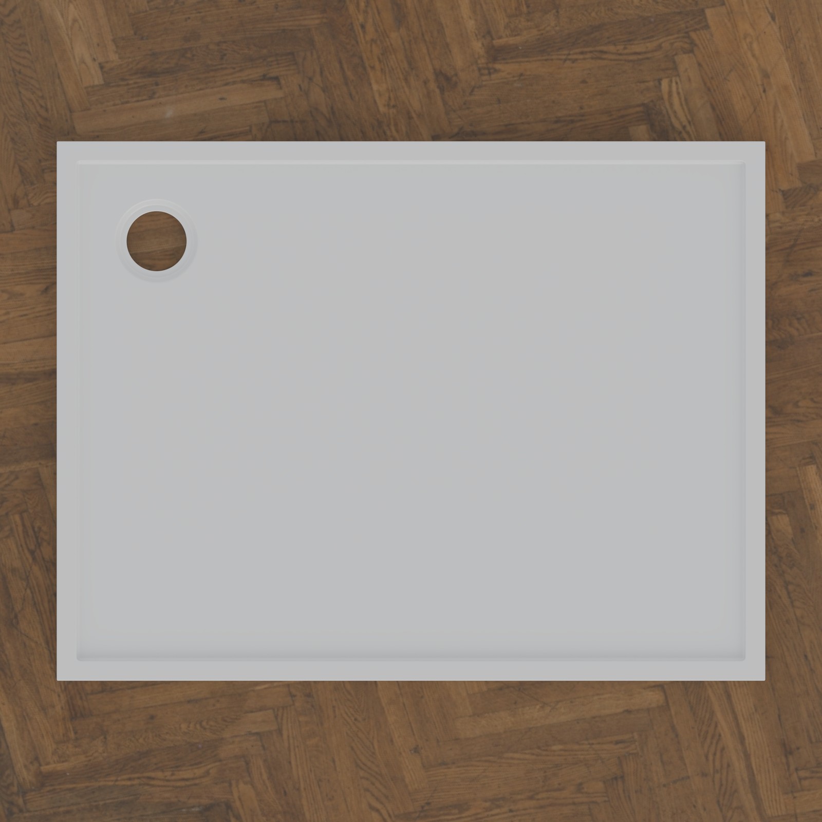 1064 × 810 Rectangular Shower Tray – 45mm Slim Non-Slip | Omnitub — colour preview