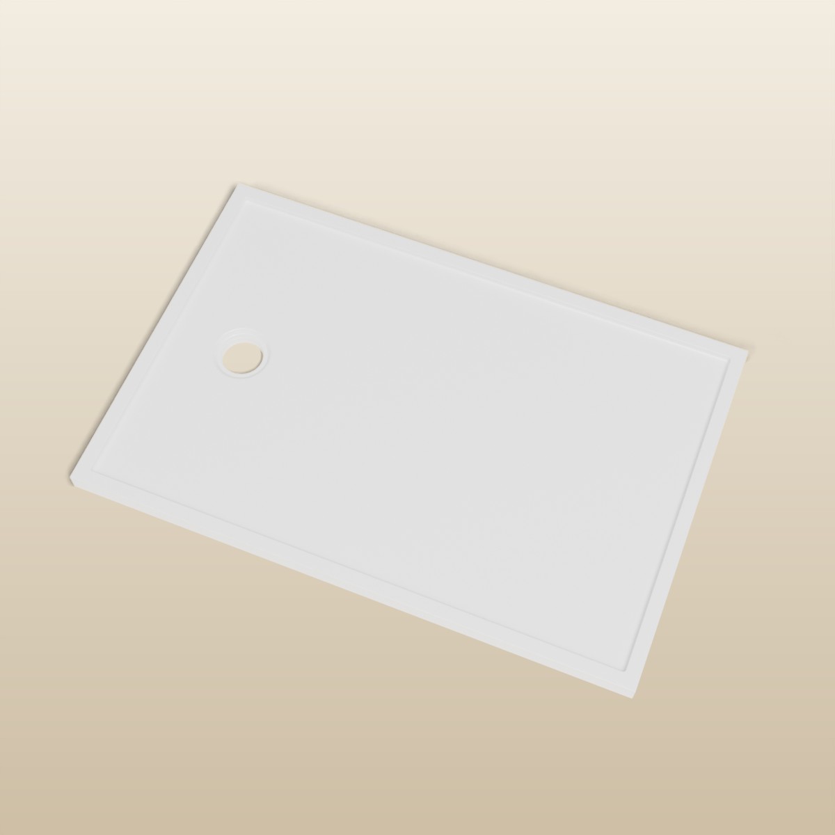 1200 × 800 Rectangular Shower Tray – 45mm Slim Non-Slip | Omnitub — colour preview