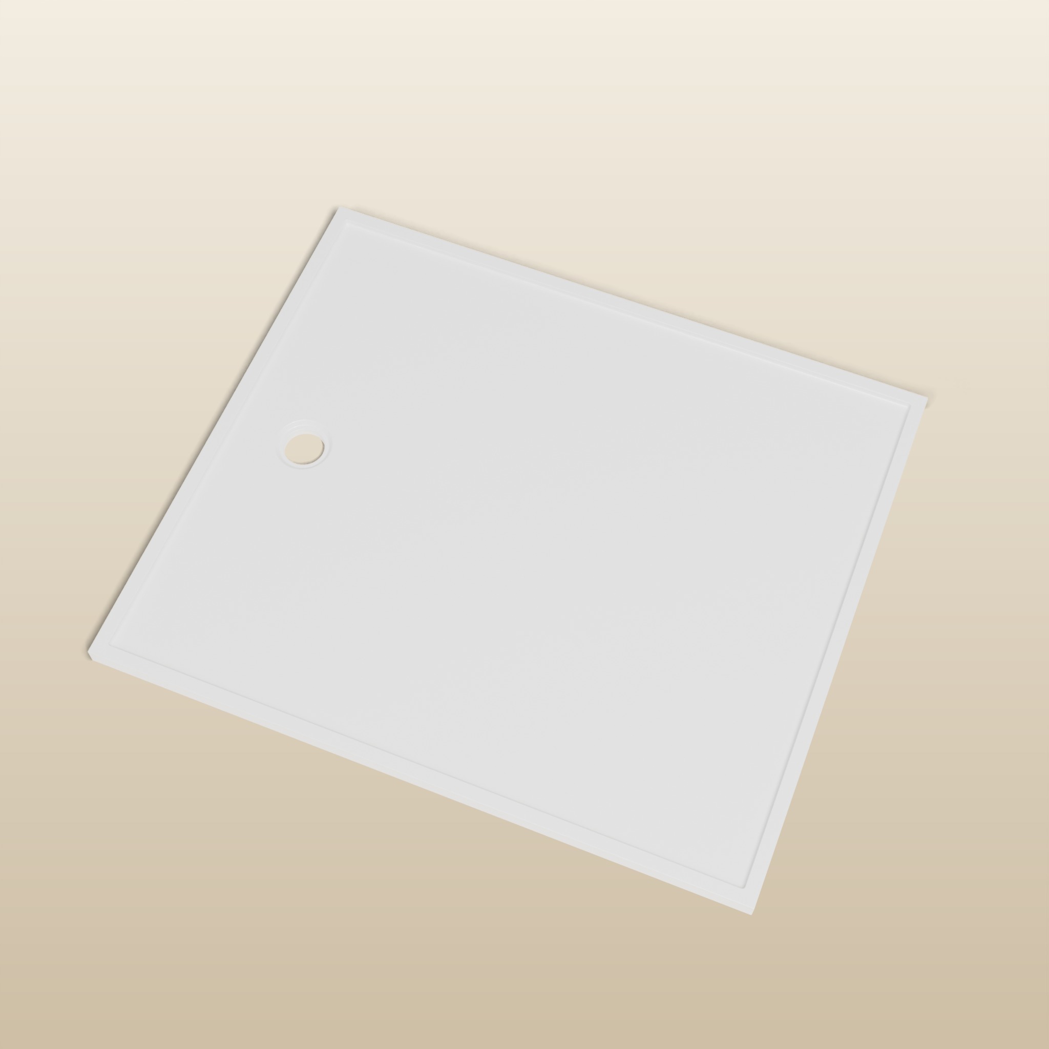 1430 × 1230 Rectangular Shower Tray – 45mm Slim Non-Slip | Omnitub — colour preview