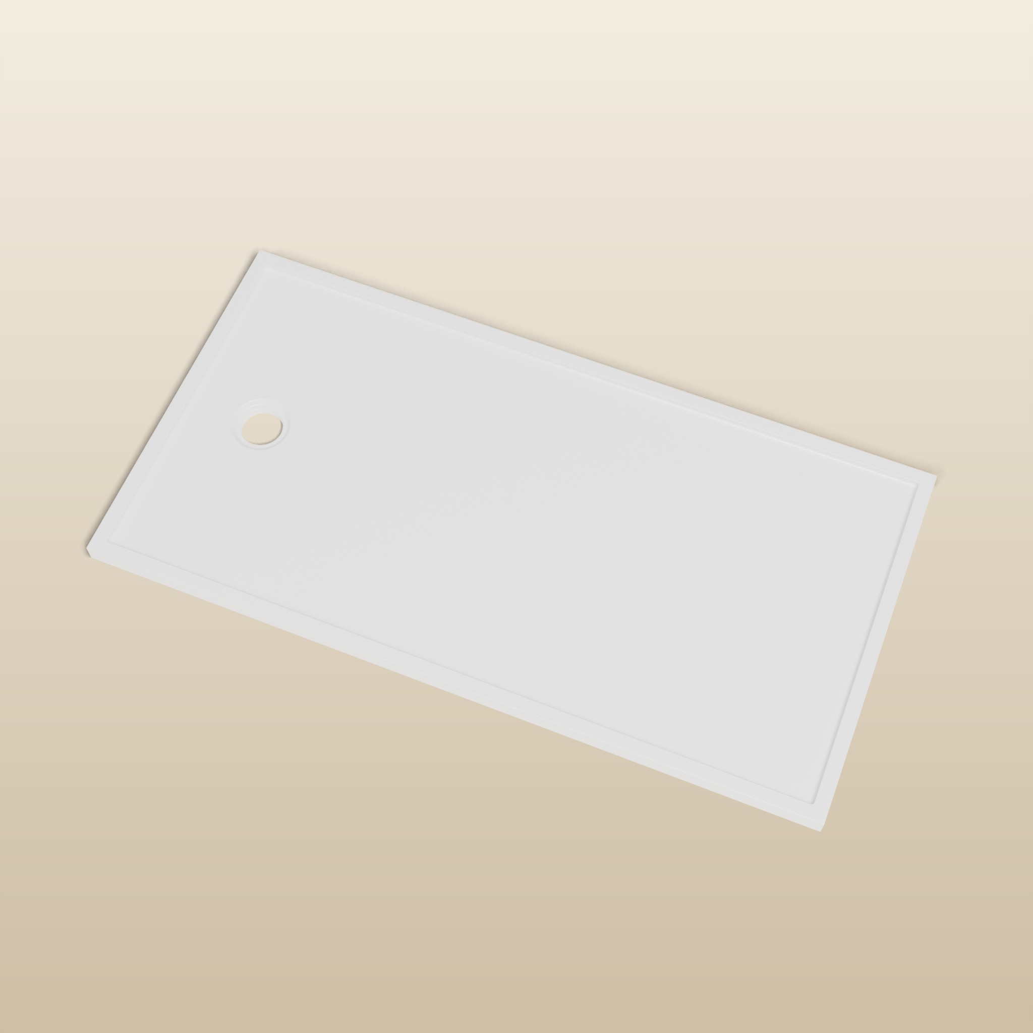 1550 × 800 Rectangular Shower Tray – 45mm Slim Non-Slip | Omnitub — colour preview