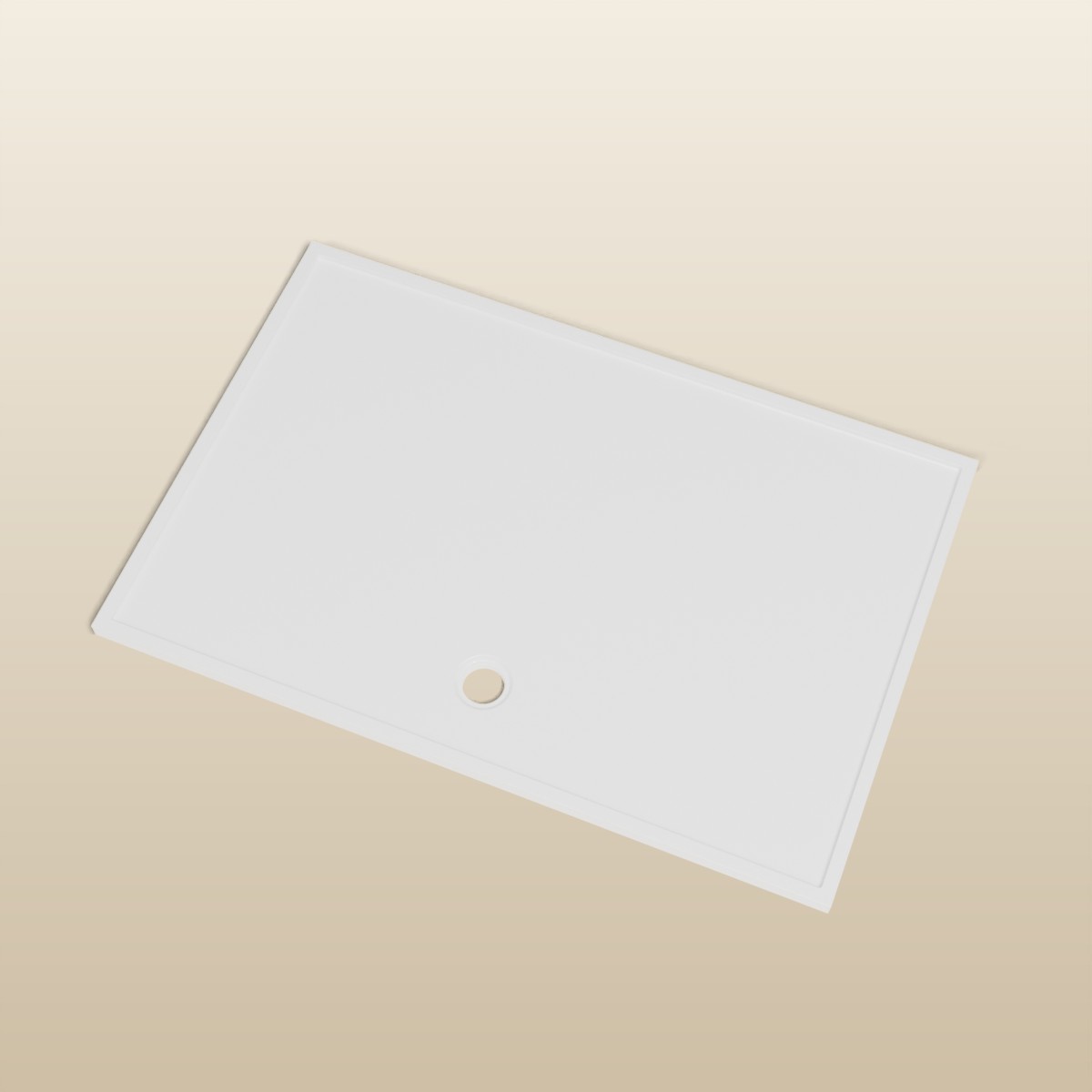1650 × 1100 Rectangular Shower Tray – 45mm Slim Non-Slip | Omnitub — colour preview