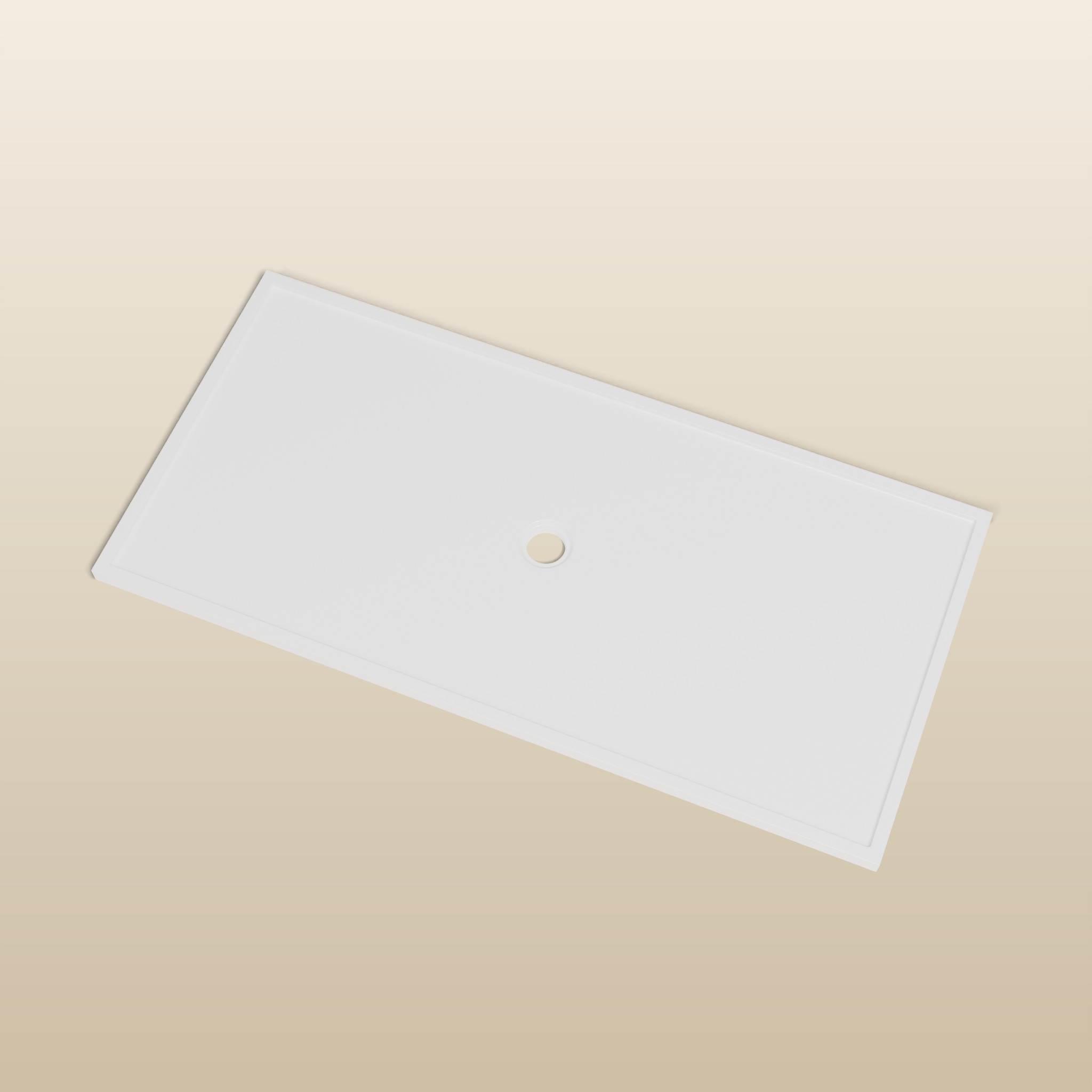 1850 × 900 Rectangular Shower Tray – 45mm Slim Non-Slip | Omnitub — colour preview