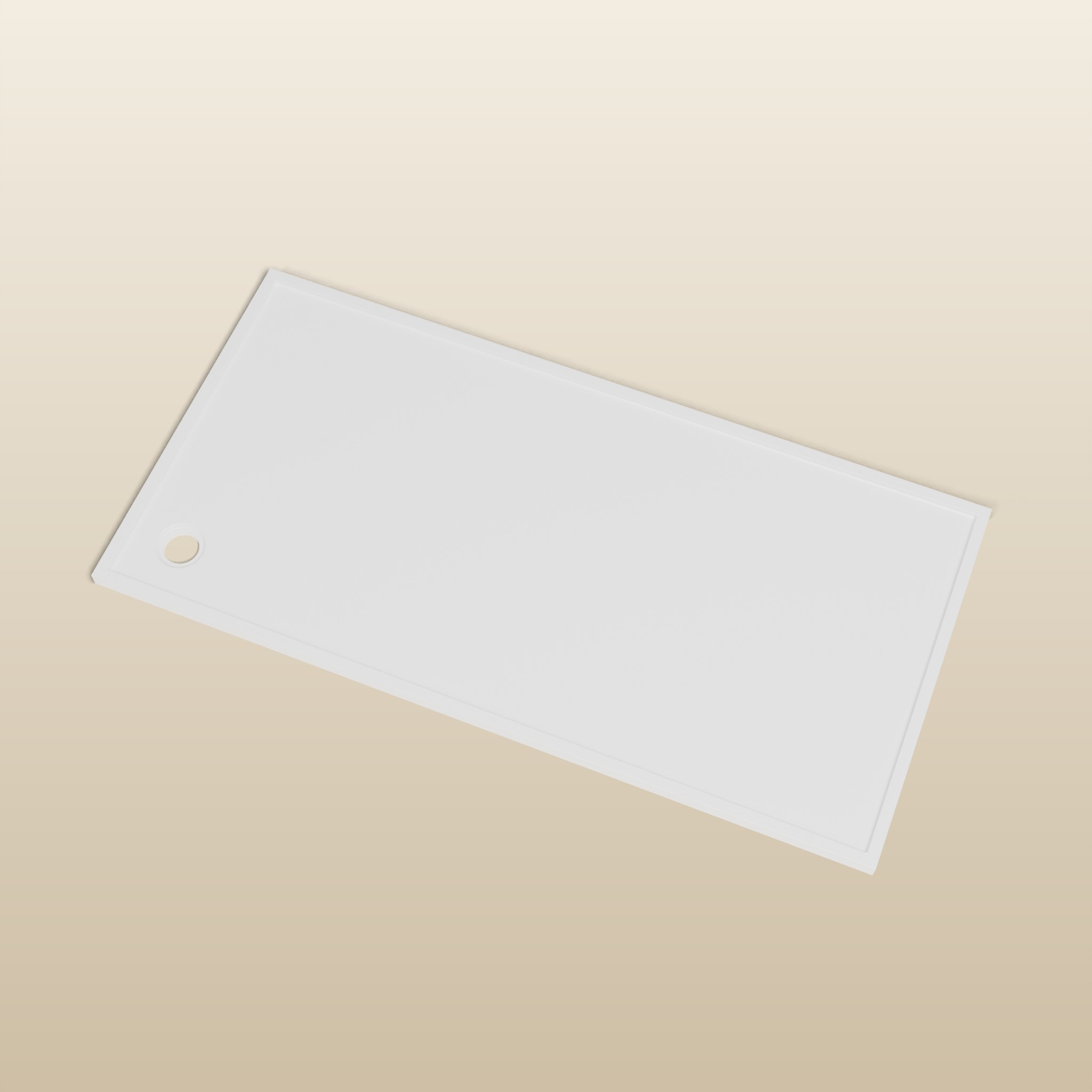 2000 × 1000 Rectangular Shower Tray – 45mm Slim Non-Slip | Omnitub — colour preview
